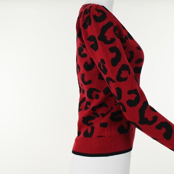 DKNY Rudolph Red Animal Printed Sweater - Picture 5 of 5